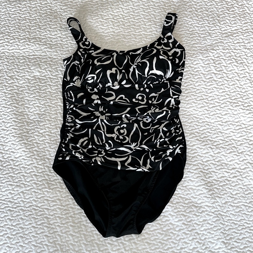 Trimshaper One Piece Swimsuit Size 14